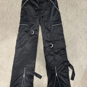 Urban Outfitters Black Cargo Pants